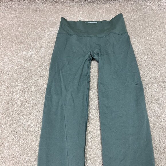 Victoria’s Secret Sport Leggings Green Pull On Women’s Size Medium - Picture 5 of 10